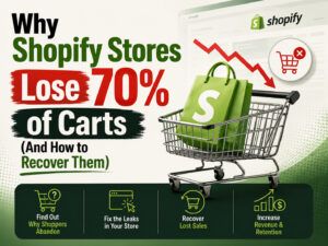 Shopify cart abandonment problem