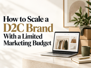 How to Scale a D2C Brand With Limited Budget