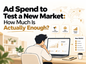 ad spend to test a new market